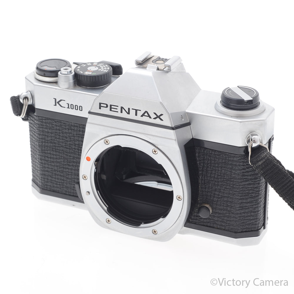 Pentax K1000 35mm Film Camera Body -Line in Finder- [GOOD] - Victory Camera