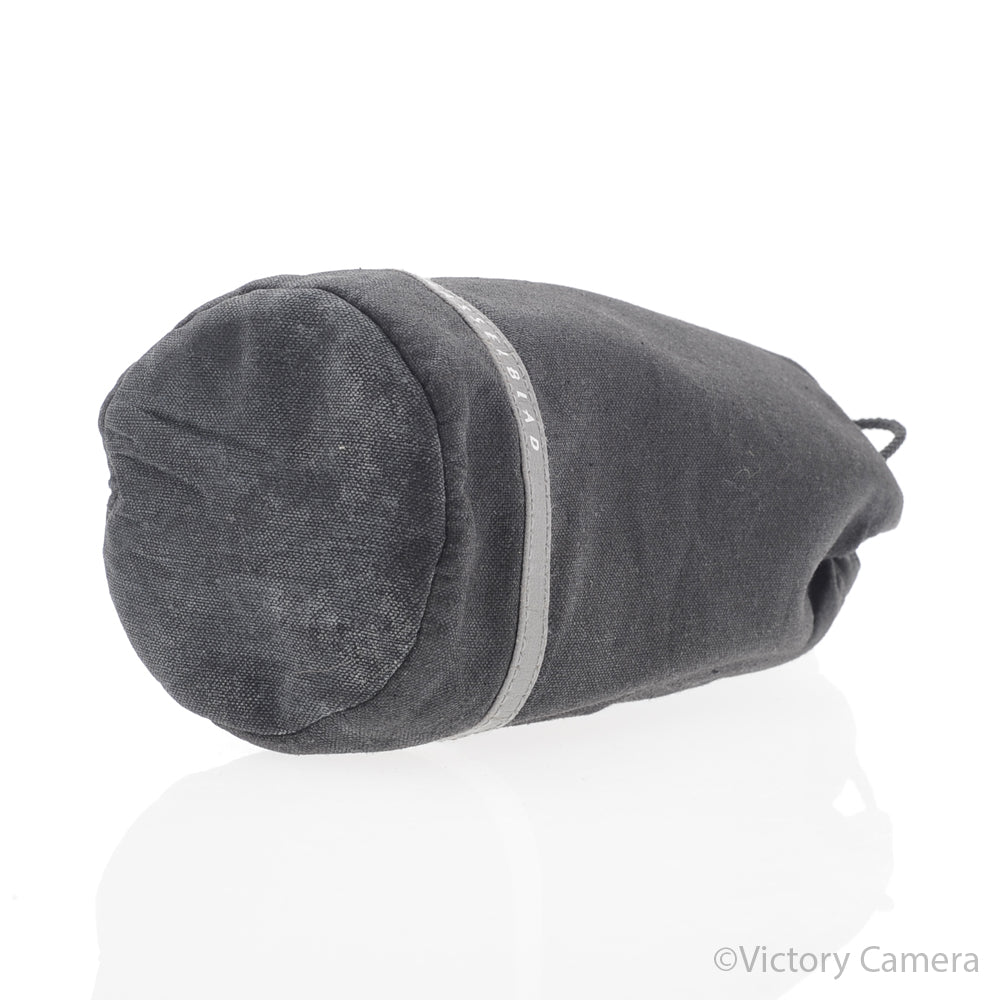Hasselblad 8.5" x 4" x 4" Black and Grey Lens Bag / Pouch [EXC+] - Victory Camera