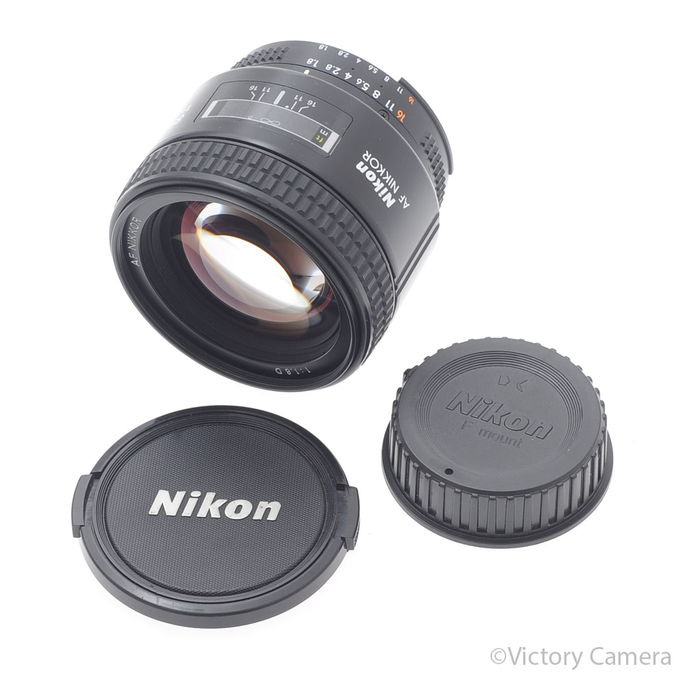 Nikon AF Nikkor 85mm f1.8 D Autofocus Portrait Prime Lens [EXC] - Victory Camera