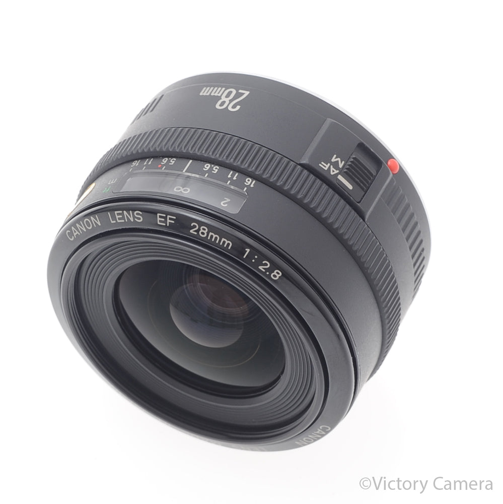 Canon EOS EF 28mm f2.8 Wide Angle Autofocus Prime Lens [EXC+] - Victory Camera