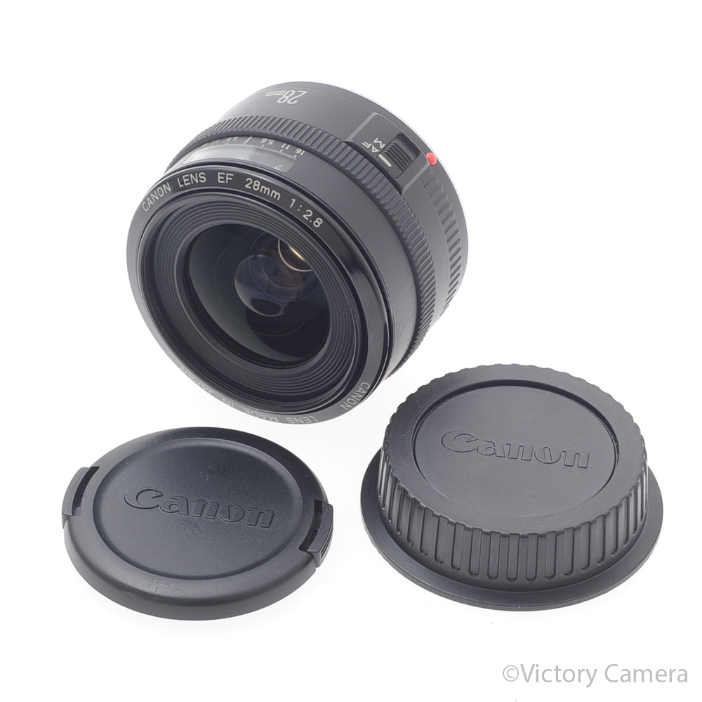 Canon EOS EF 28mm f2.8 Wide Angle Autofocus Prime Lens [EXC+] - Victory Camera