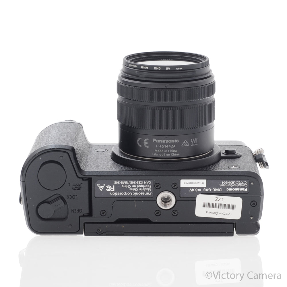 Panasonic Lumix GX8 20MP Mirroless Camera w/ 14-42mm Zoom Lens [EXC] - Victory Camera