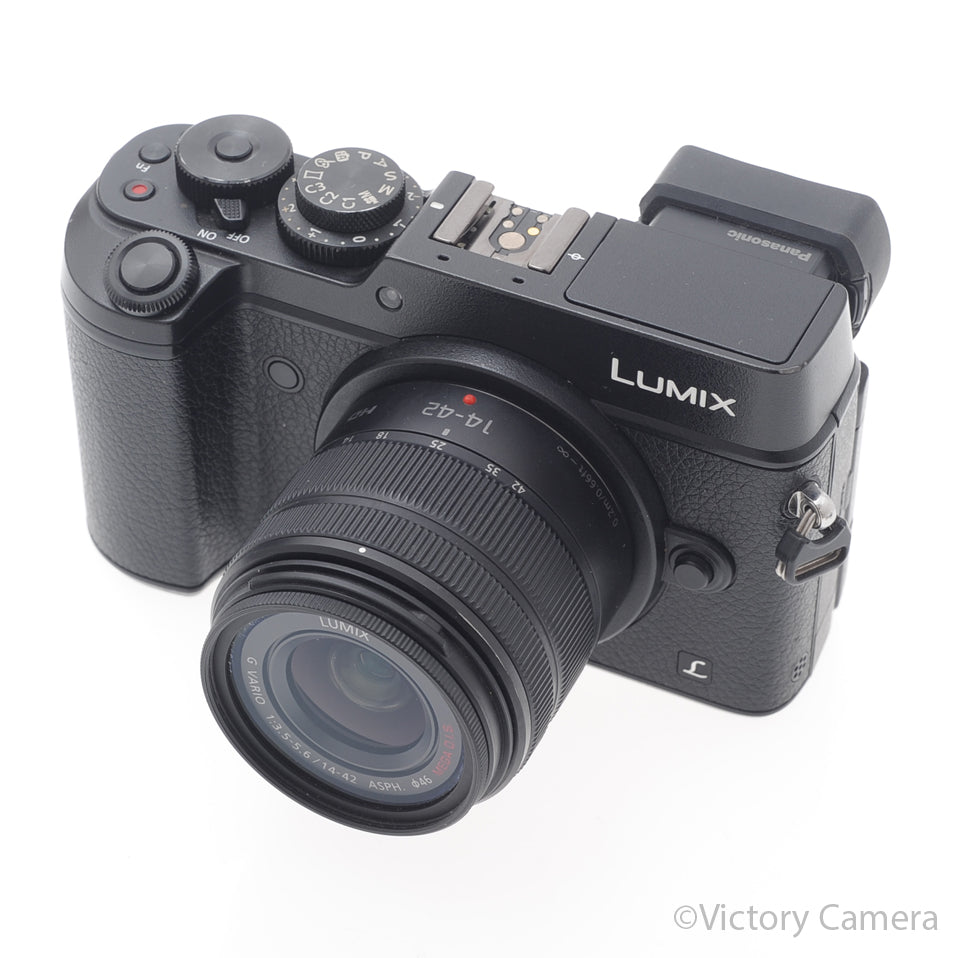 Panasonic Lumix GX8 20MP Mirroless Camera w/ 14-42mm Zoom Lens [EXC] - Victory Camera