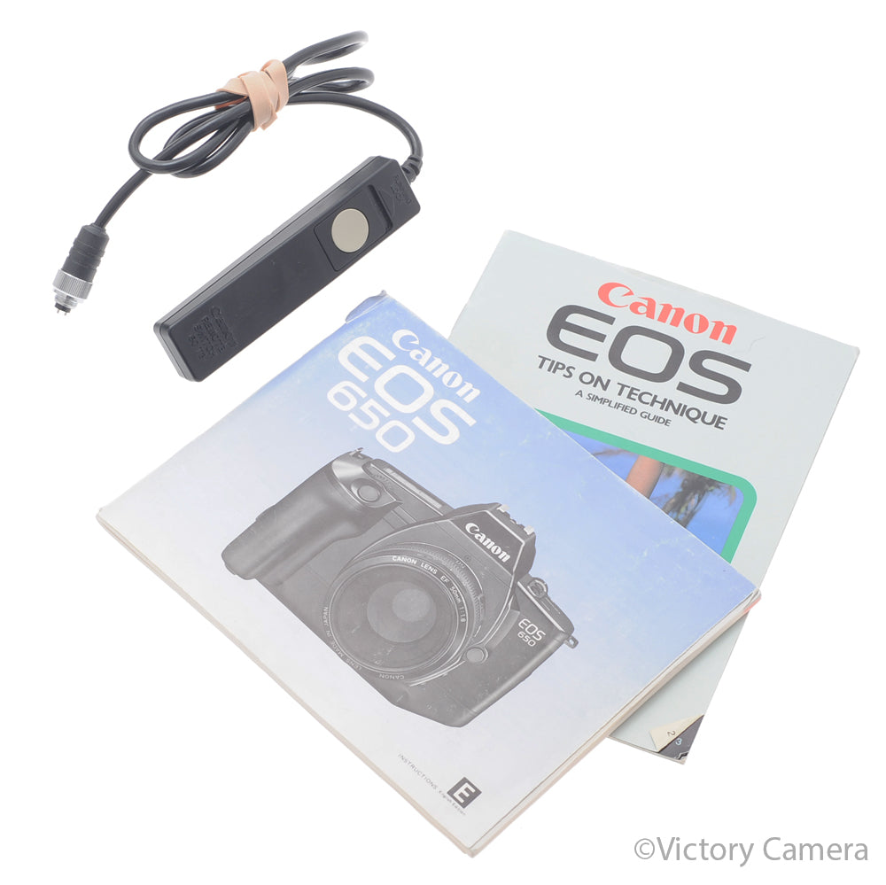 Canon EOS 650 Autofocus 35mm FILM Camera w/ 50mm f1.8 AF Lens [EXC+] - Victory Camera