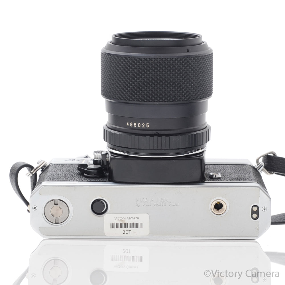 Fujica AZ-1 AZ1 Chrome 35mm Film SLR w/ 43-75mm Zoom Lens [EXC+] - Victory Camera