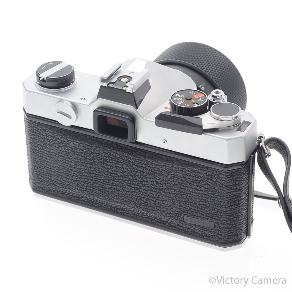 Fujica AZ-1 AZ1 Chrome 35mm Film SLR w/ 43-75mm Zoom Lens [EXC+] - Victory Camera