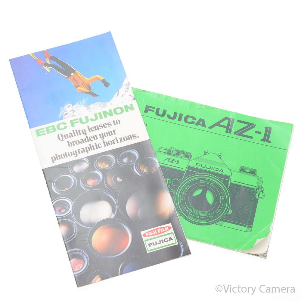 Fujica AZ-1 AZ1 Chrome 35mm Film SLR w/ 43-75mm Zoom Lens [EXC+] - Victory Camera