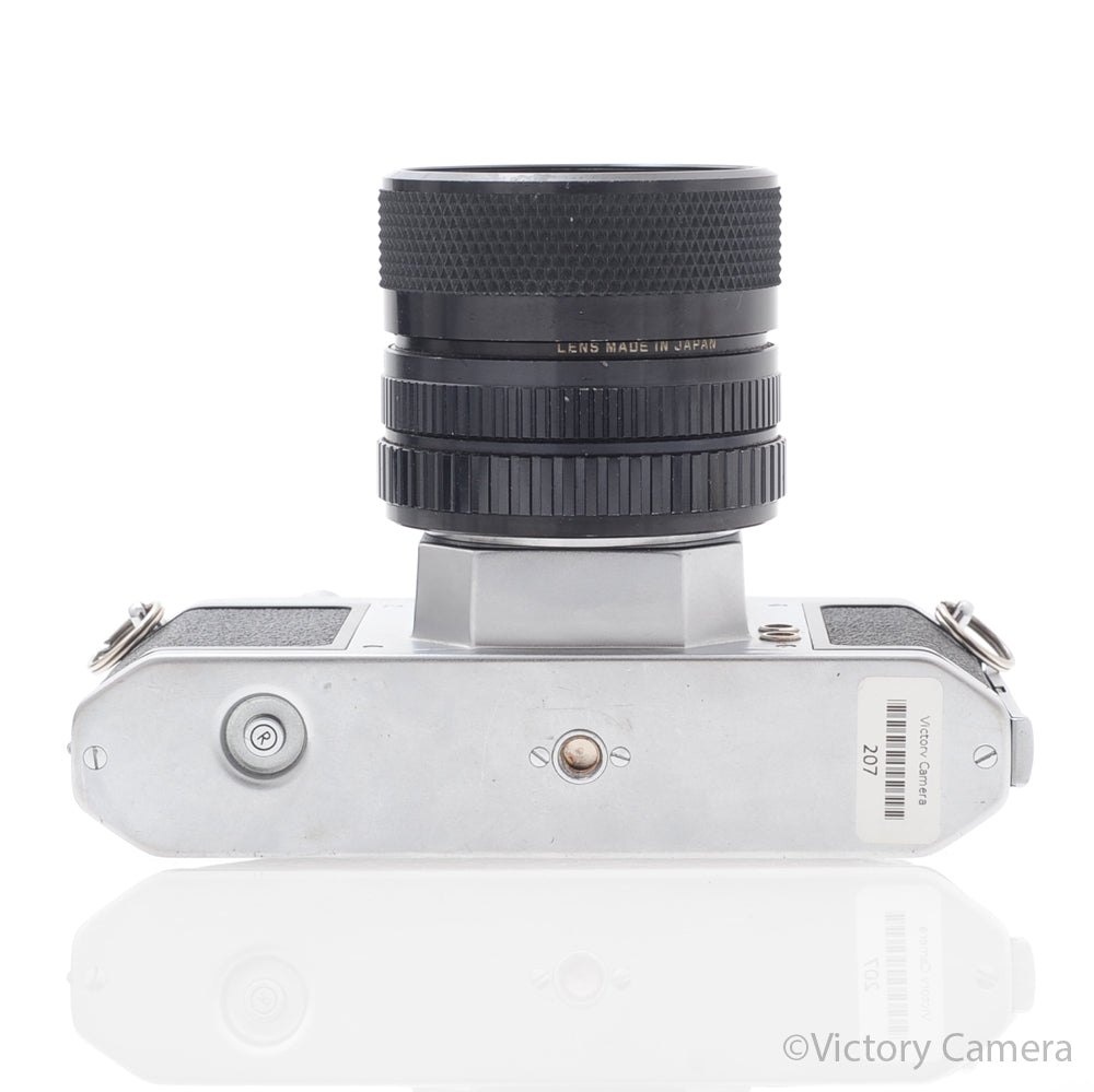 Pentax H2 Chrome 35mm Camera w/ 28-55mm Zoom Lens [EXC] image 4