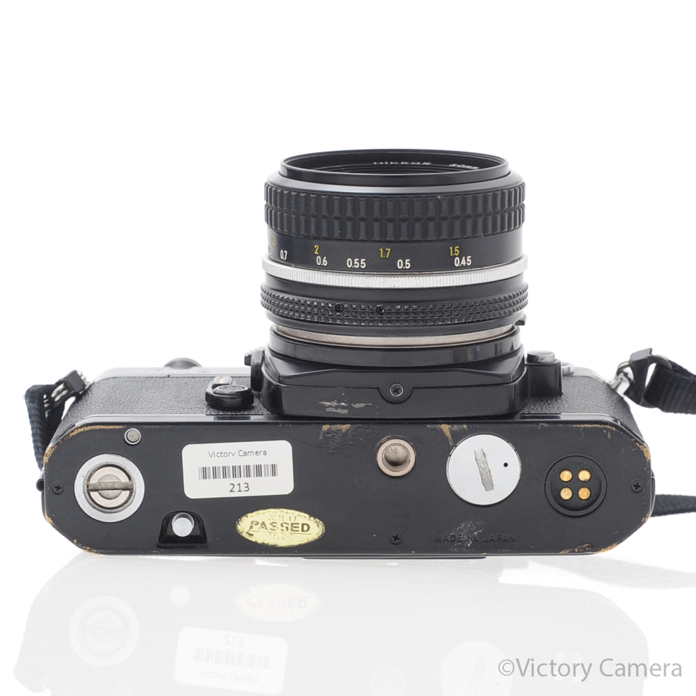 Nikon FM2-N FM2N Black Camera Body w/ 50mm f1.8 AI Lens [EXC-] image 4