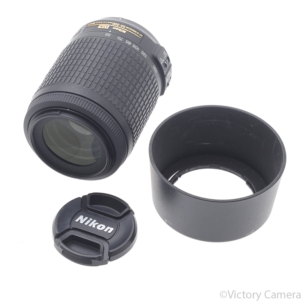Nikon Nikkor AF-S 55-200mm f4-5.6 G ED DX VR Telephoto Zoom Lens [EXC+] image 5