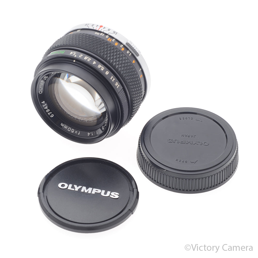 Olympus 50mm f1.4 Zuiko MC Auto-S OM Manual Focus Prime Lens [EXC-] image 5
