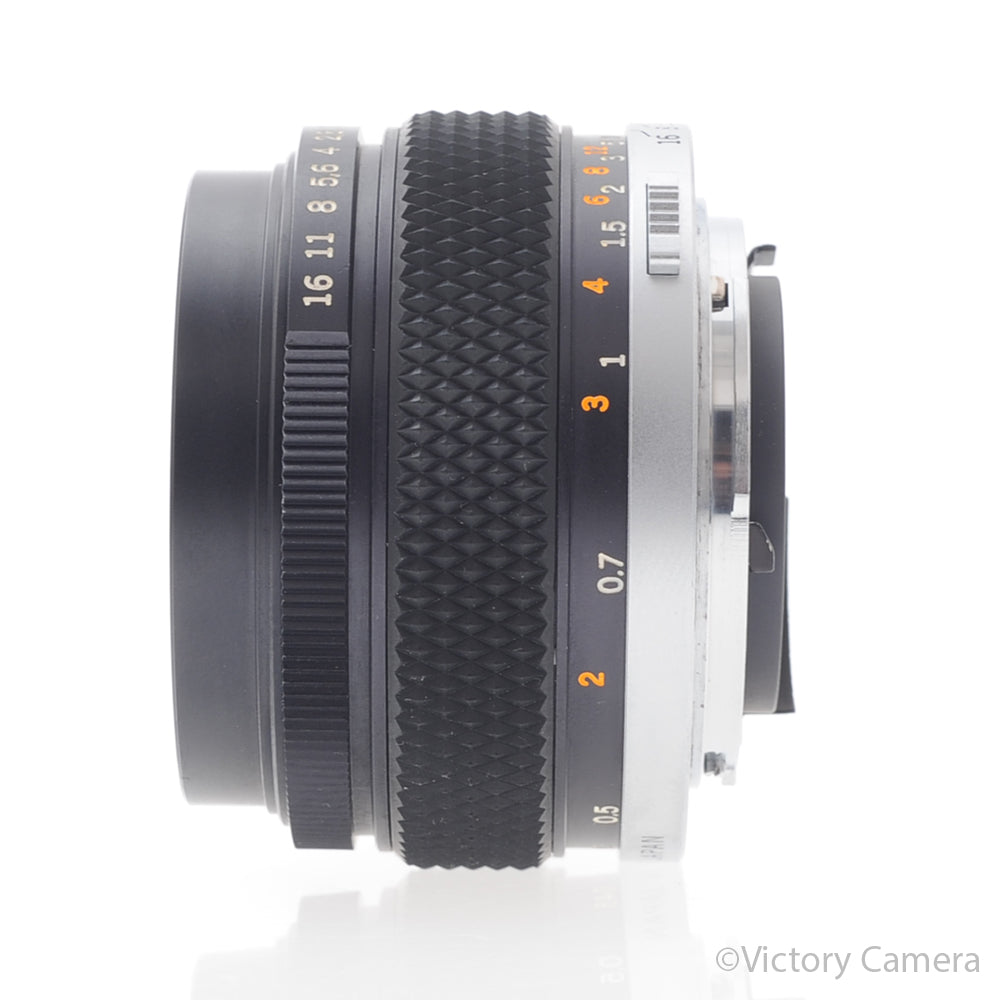 Olympus 50mm f1.4 Zuiko MC Auto-S OM Manual Focus Prime Lens [EXC-] image 4