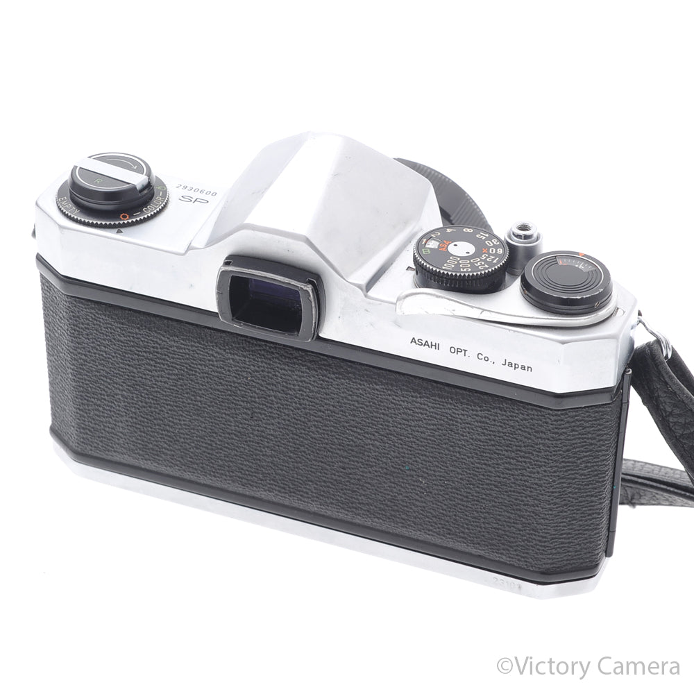 Pentax Spotmatic Chrome 35mm Camera w/ 55mm f2 Lens -No Meter- [EXC-] image 3