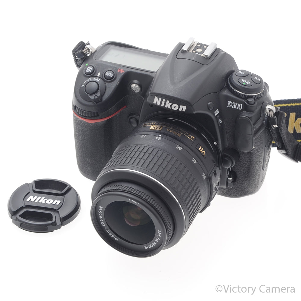Nikon D300 Digital SLR Camera Body w/ 18-55mm Zoom Lens [EXC+] image 5