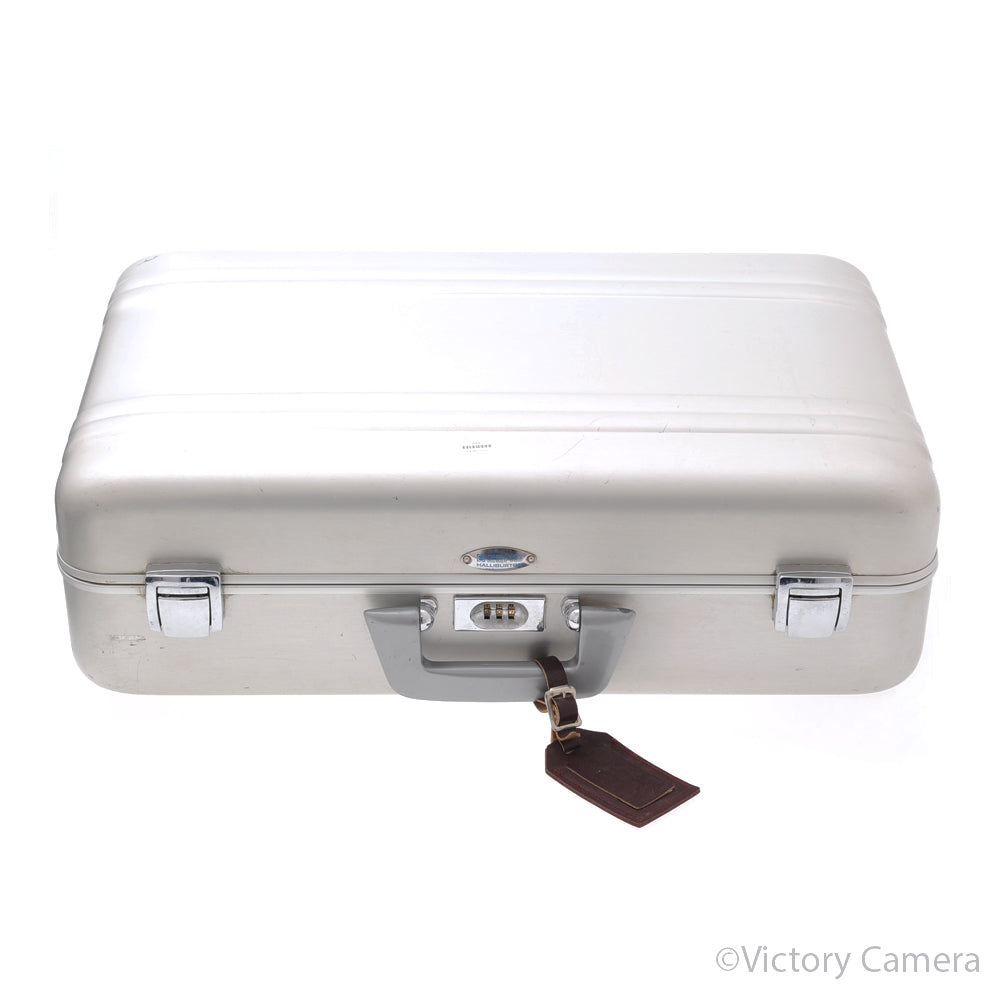 Vintage Zero Halliburton Locking Camera Metal Hard Case 21"x 13" x 6" [EXC-] image 1