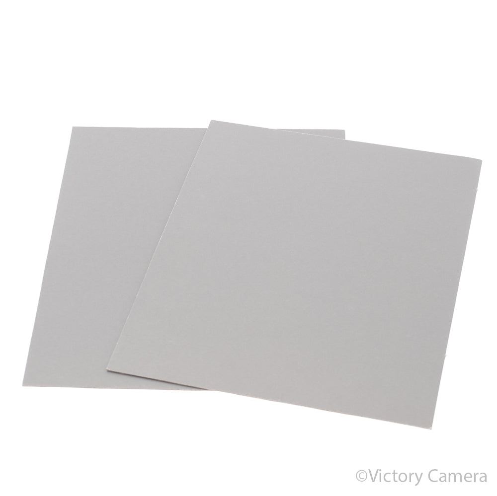 Delta 1 18% Gray Card (8 x 10", 2-Pack) [EXC+] image 1