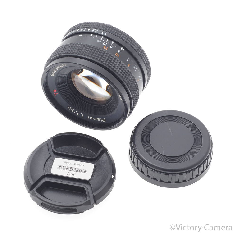 Contax Carl Zeiss Planar 50mm f1.7 AEJ Lens for C/Y Mount [EXC] image 5