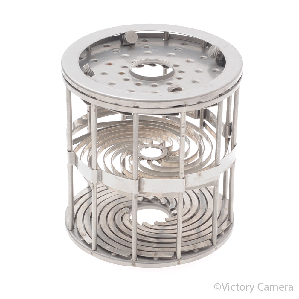 Nikor Stainless Steel 4 x 5" Developing Tank and Reel [EXC] image 3
