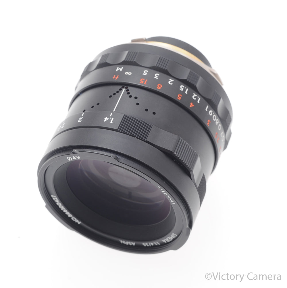 Thypoch Simera 35mm f/1.4 ASPH. Wide Angle Lens (Leica M, Black) [MINT] image 1