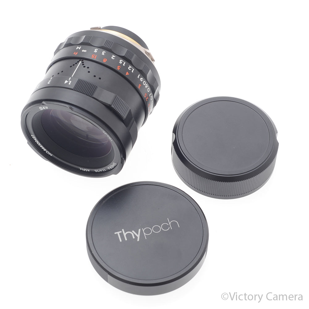 Thypoch Simera 35mm f/1.4 ASPH. Wide Angle Lens (Leica M, Black) [MINT] image 5