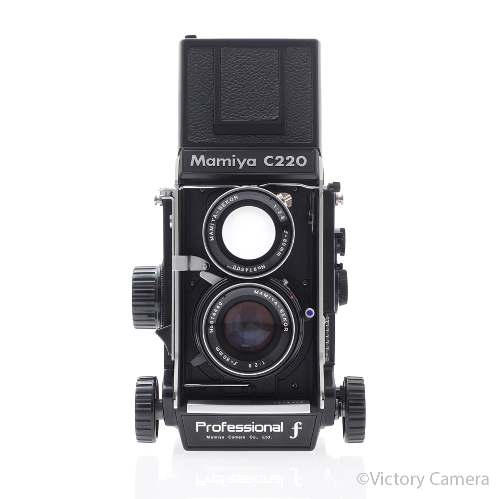 Mamiya C220 Professional F 6x6 TLR Camera w/ 80mm f2.8 Lens [EXC-] image 1