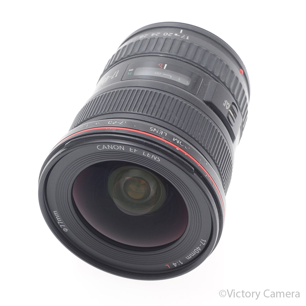 Canon 17-40mm f4 L Ultrasonic Wide Angle Zoom Lens [EXC-] image 1