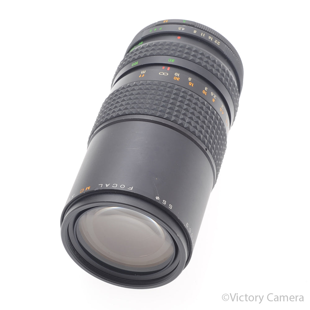 Focal MC 80-200mm f4.5 Telephoto Zoom Lens for Pentax M42 [EXC] image 1