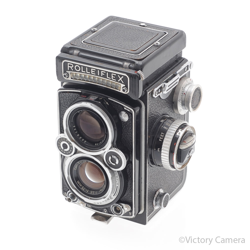 Rollei Rolleiflex 3.5E Type 1 TLR Camera w/ Planar 75mm f3.5 Lens [GOOD] image 5