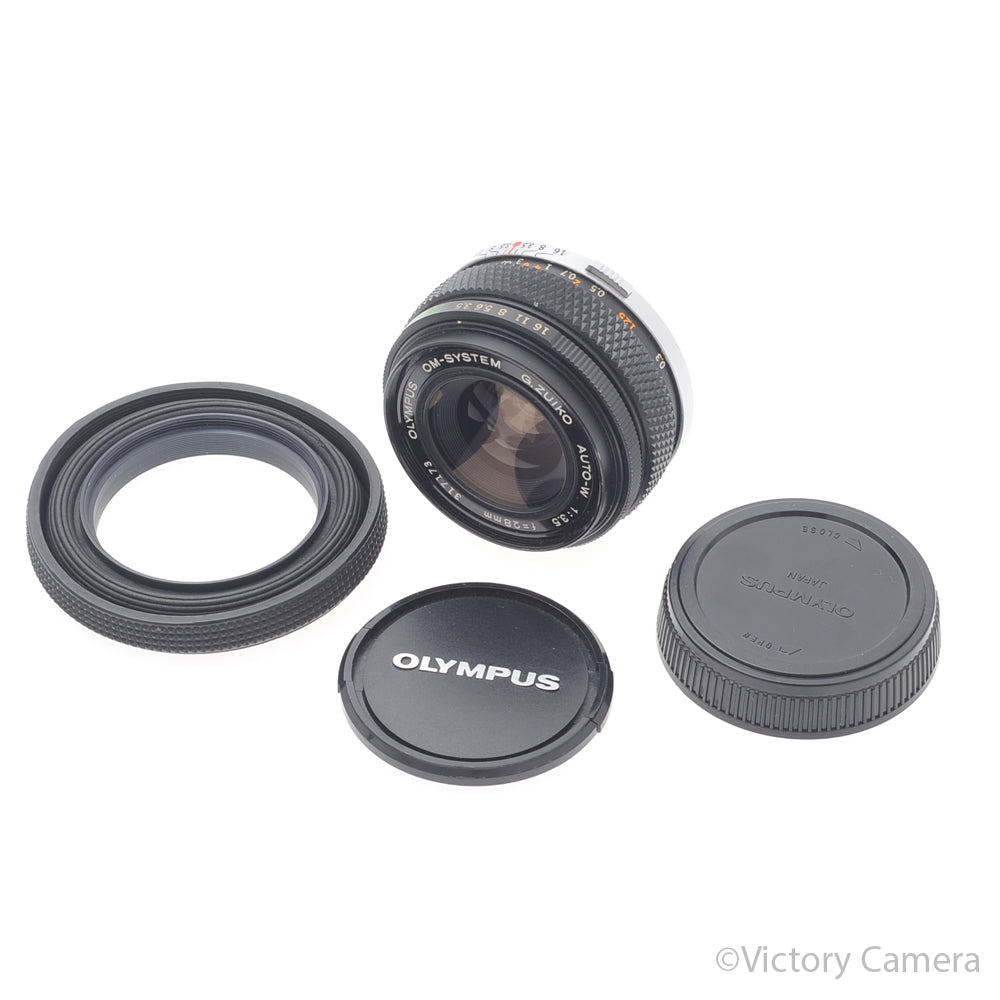 Olympus G.Zuiko 28mm f3.5 Auto-W OM Wide-Angle Prime Lens [EXC+] image 5