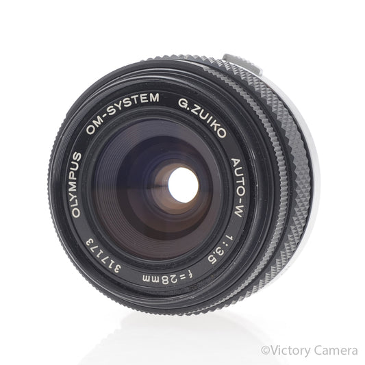 Olympus G.Zuiko 28mm f3.5 Auto-W OM Wide-Angle Prime Lens [EXC+] image 2