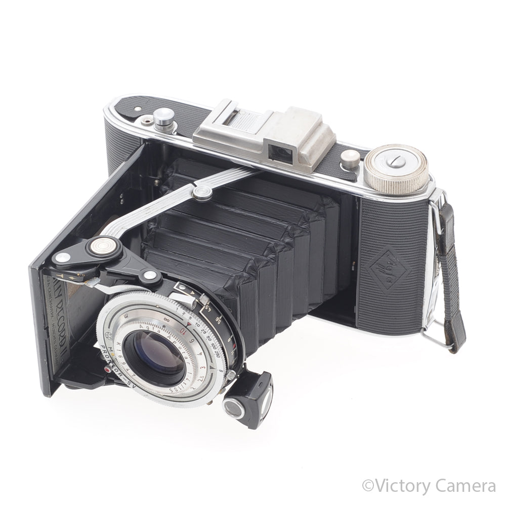 Agfa Billy Record II 6x9 Medium Format Folding Camera w/ Apotar 105 f4.5 [EXC-] image 2