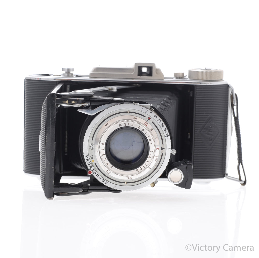 Agfa Billy Record II 6x9 Medium Format Folding Camera w/ Apotar 105 f4.5 [EXC-] image 1