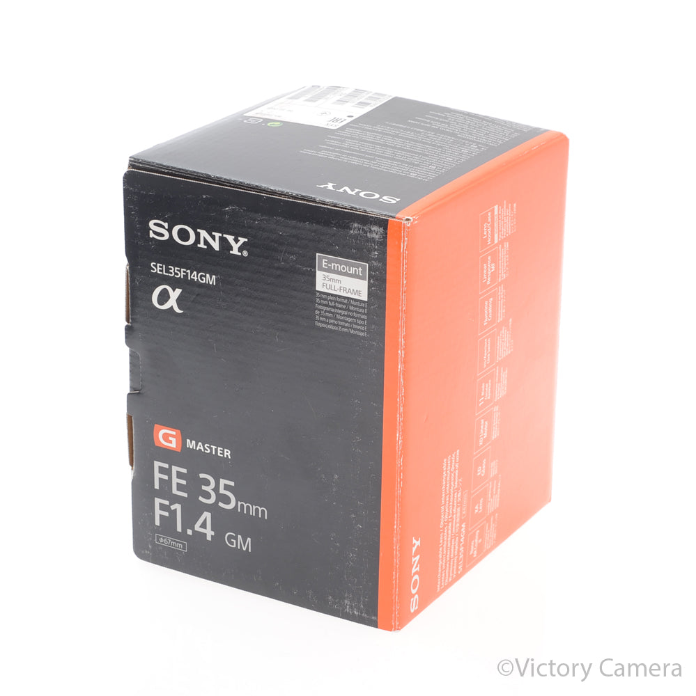 Sony FE 35mm f1.4 GM Fast Wide Angle Prime Lens for E Mount w/ Shade [MINT-] image 7