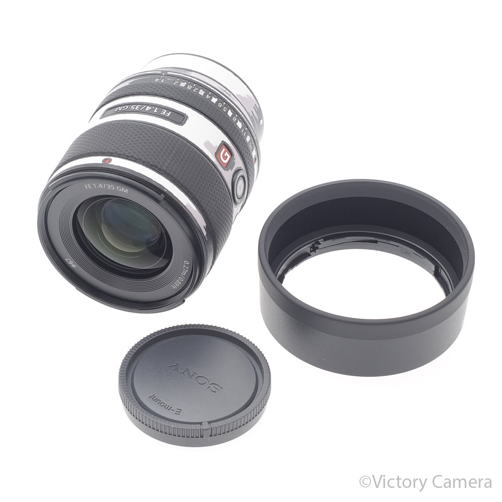 Sony FE 35mm f1.4 GM Fast Wide Angle Prime Lens for E Mount w/ Shade [MINT-] image 5