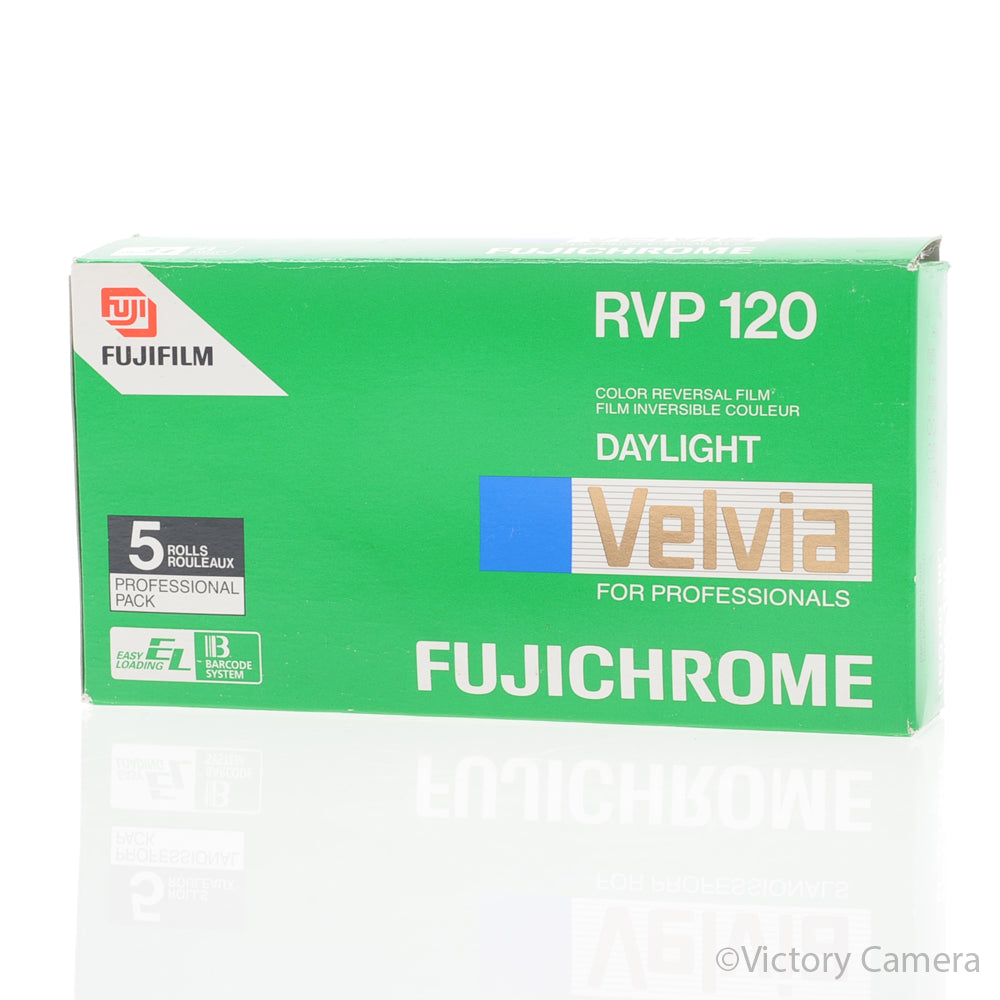 5x Fuji Fujifilm Velvia 50 120 Medium Format Film Roll -Exp. 2003- [AS-IS] image 1