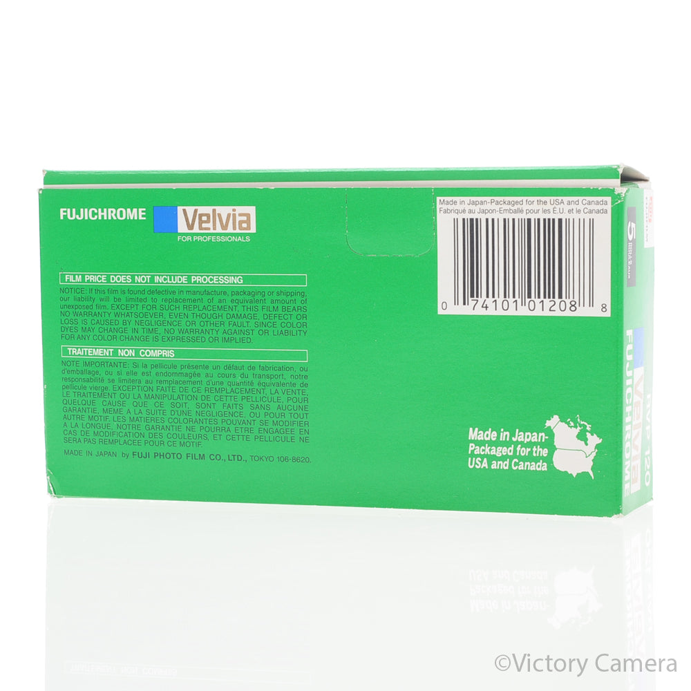 5x Fuji Fujifilm Velvia 50 120 Medium Format Film Roll -Exp. 2003- [AS-IS] image 3