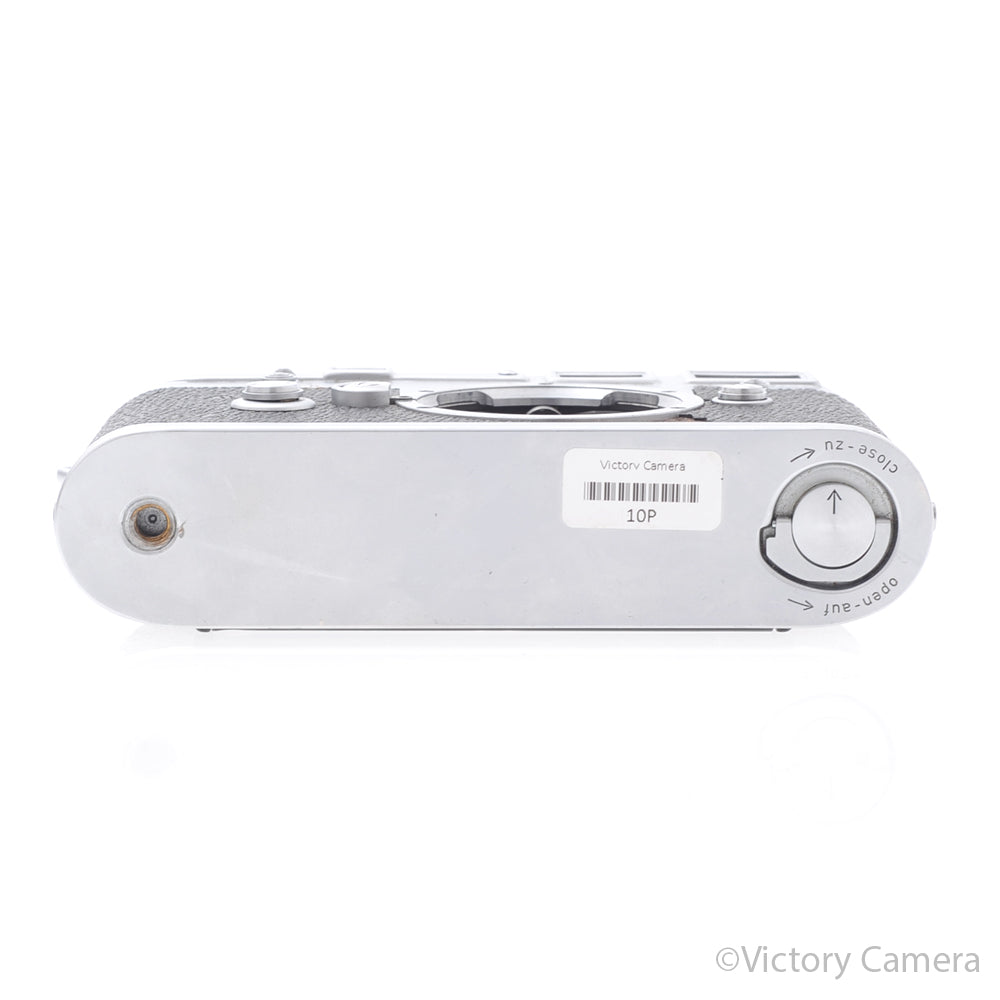 Leica M3 Single Stroke Chrome 35mm Rangefinder Camera Body [EXC] - Victory Camera
