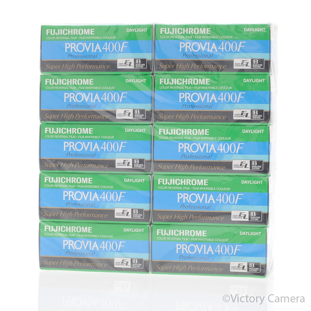 10x FUJIFILM Provia 400F 120 Color Transparency Film - EXP. 11/2002 [AS-IS] image 1