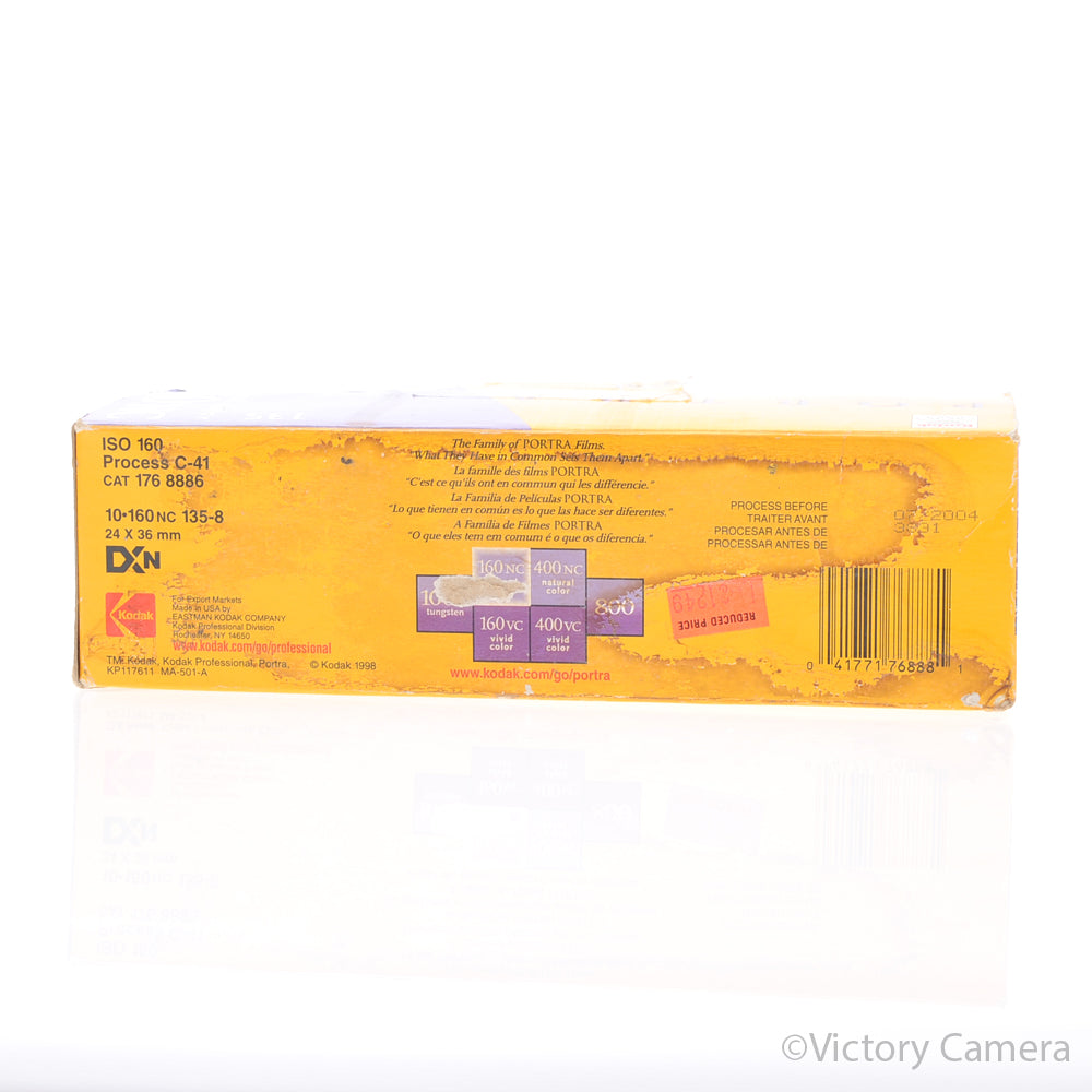 10x Kodak Portra 160NC 35mm Color Negative Film - EXP. 07/2004 [AS-IS] image 2
