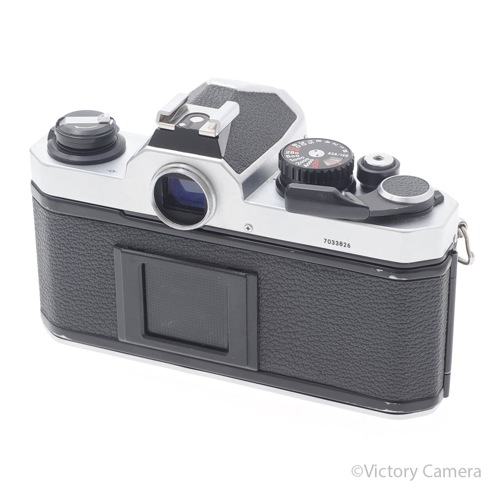 Nikon FM2 Chrome 35mm Film SLR Camera Body [GOOD] image 3