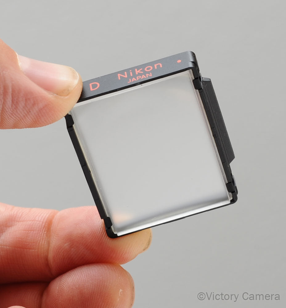 Nikon F3 Red Dot "D" Plain Focusing Screen [MINT-] image 1