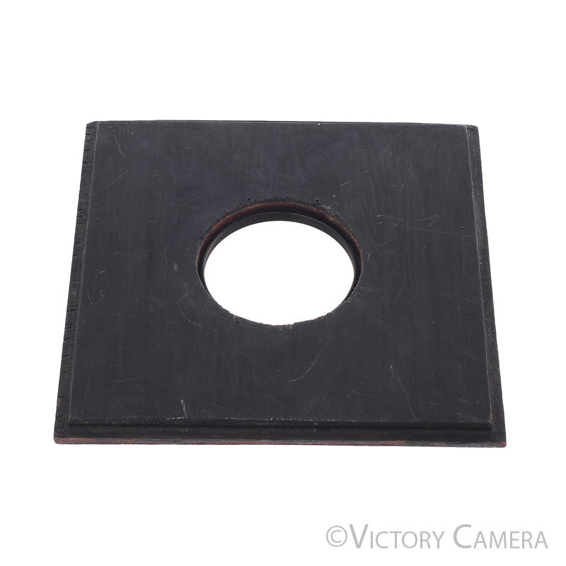 Deardorff Wooden 7"x7" Lens Board for 8x10 V8 or V11 ~65mm Hole [EXC] - Victory Camera