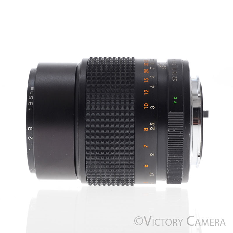 Deitz MC 135mm f2.8 Pentax K Mount Lens [EXC] - Victory Camera