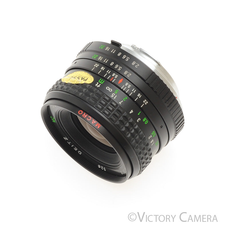 Deitz 28mm f2.8 1:4 Wide Angle Macro Lens for Minolta [EXC+] - Victory Camera