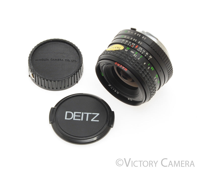 Deitz 28mm f2.8 1:4 Wide Angle Macro Lens for Minolta [EXC+]