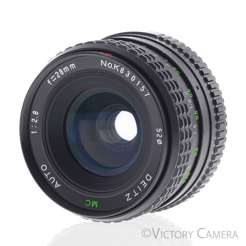 Deitz MC 28mm f2.8 1:4 Wide Angle Macro Lens for Minolta [EXC+] - Victory Camera