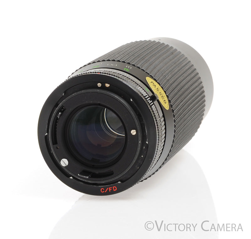 Deitz MC 70-210mm f3.8 Macro Telephoto Zoom Lens for Canon FD -Clean- - Victory Camera