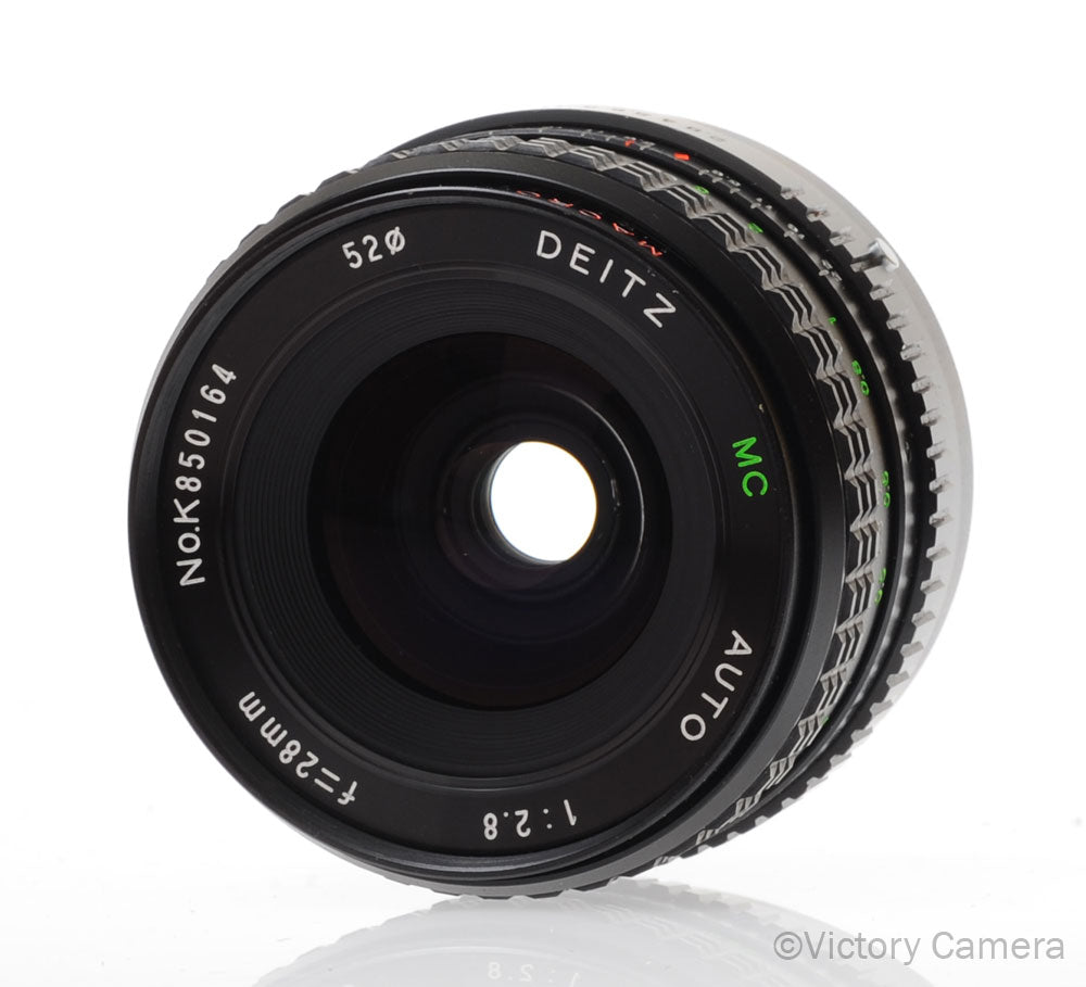 Deitz MC 28mm f2.8 Wide Angle Lens for Konica AR Mount [EXC-] image 2