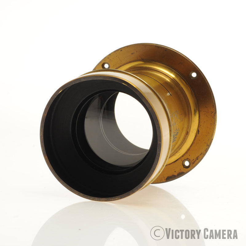 Derogy No.5 Brass View Camera 19&quot; F8 Lens - Victory Camera