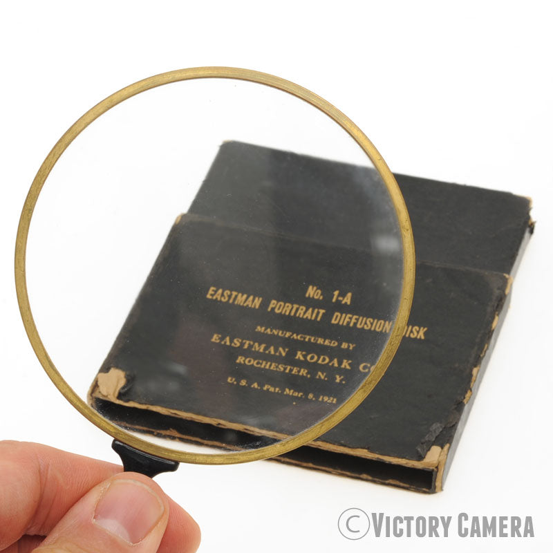 Kodak No. 1-A Portrait Diffusion Disk [EXC-] - Victory Camera